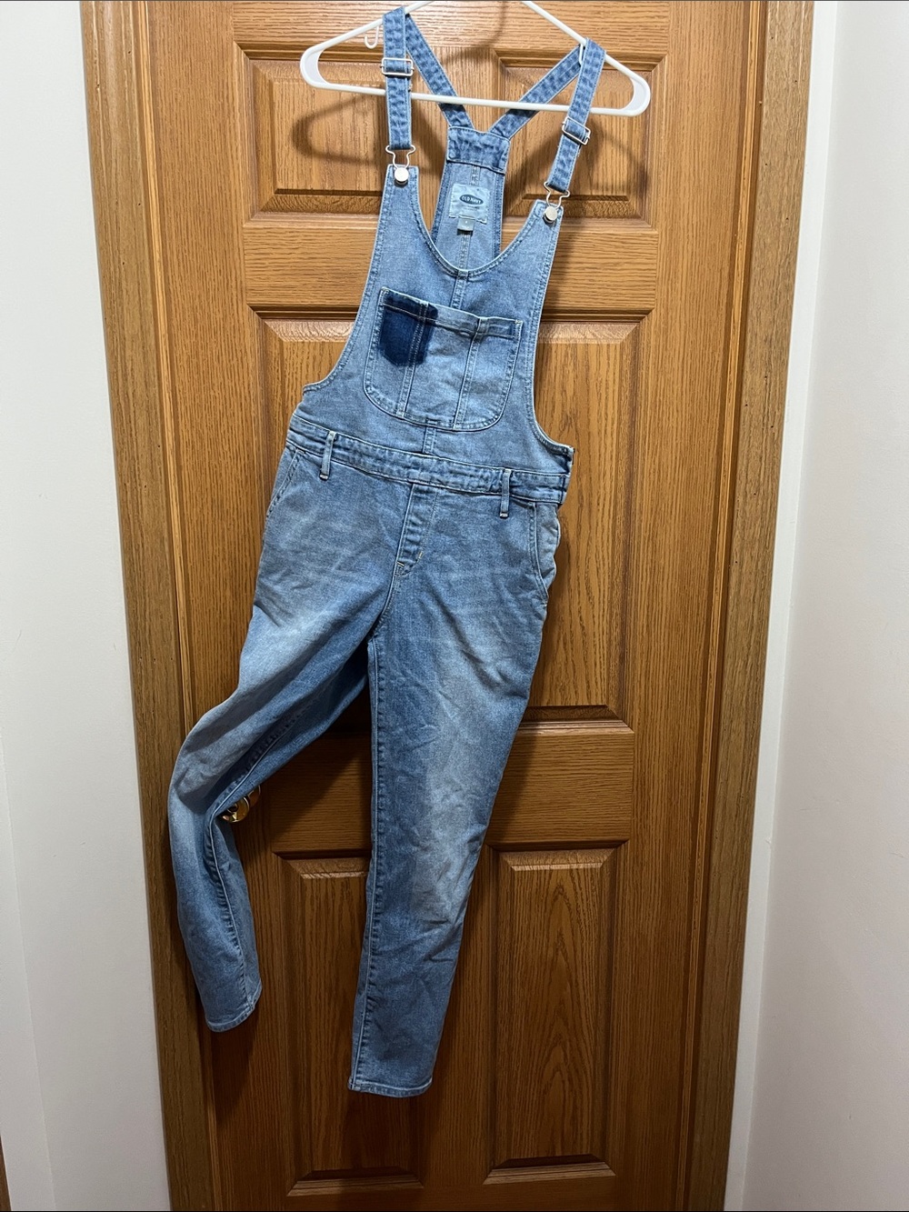 Old Navy Light Blue Denim Women's Overalls